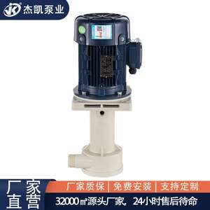 耐酸碱槽内立式泵 JKP/JKP-X系列可空转耐腐蚀立式泵厂家供应水泵