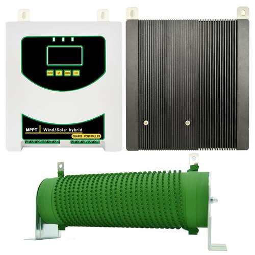 MPPT风光互补控制器风机光伏充电铅酸锂电大功率Solar controller
