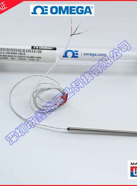 欧米伽铂电阻温度探头PR-10-2-100-1/4-12-E,PR-10-2-100-1/4-6-E