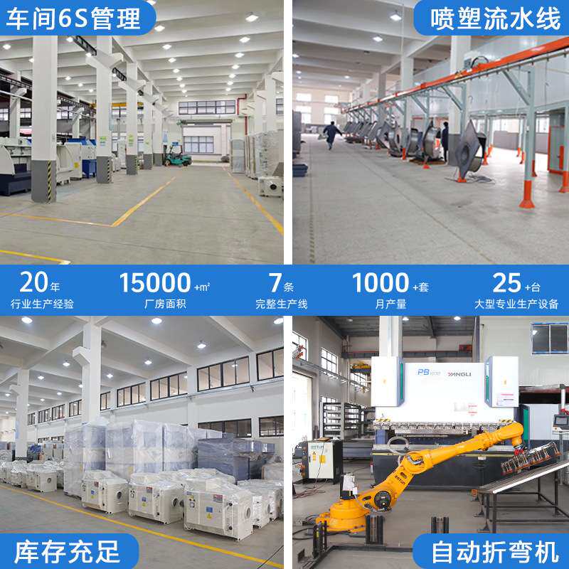 滤筒过滤除尘器塑料加工粉尘除尘机环保集尘机工业除尘ffu净化器