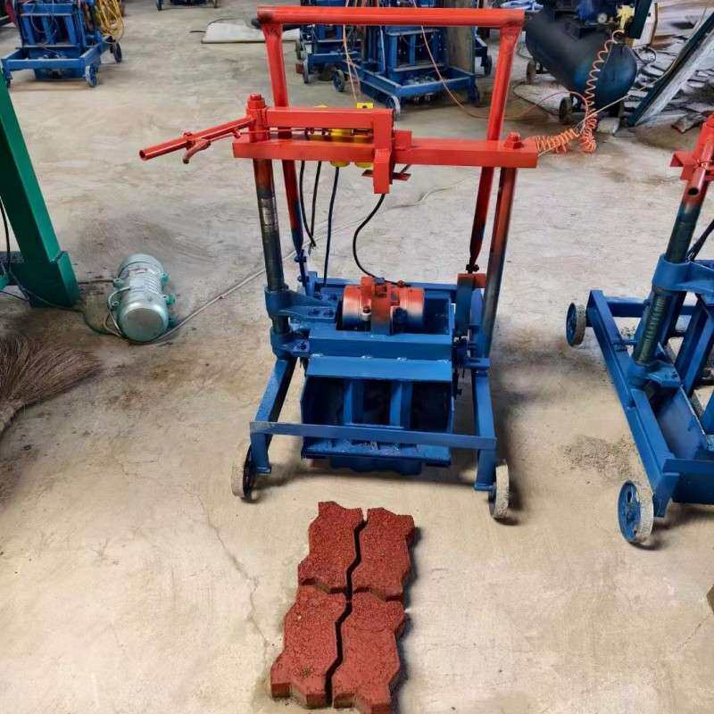 bric k machine 出口标准半自动制砖机 TF4-24混凝土空心砖机设备