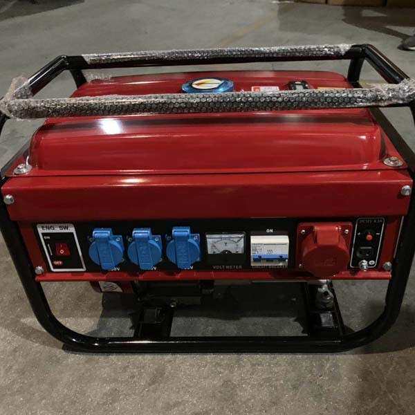 三相380v220v汽油发电机家用低噪音2KW3KW4KW5KW油电两用电瓶