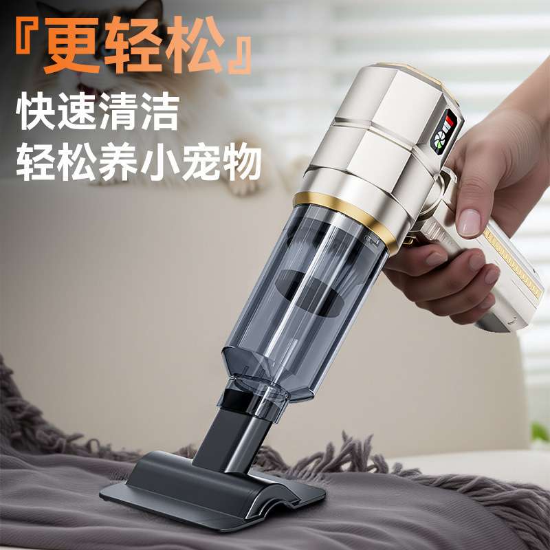 车载吸尘器手持大功率吸吹一体吹尘机家用抽真空充气机亚马逊跨境