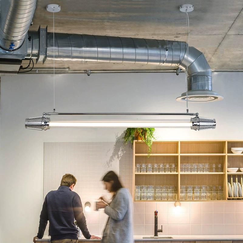 吧台吊灯loft设计师工业风复古餐厅网红咖啡厅店铺办公室长条吊灯