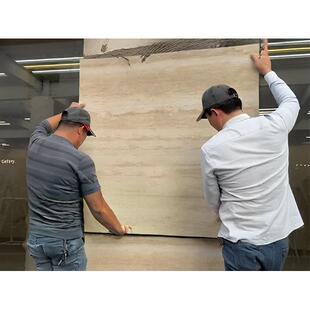 软质罗马洞石软石饰面板仿石材柔性石材洞石板软瓷外墙装饰板瓷砖