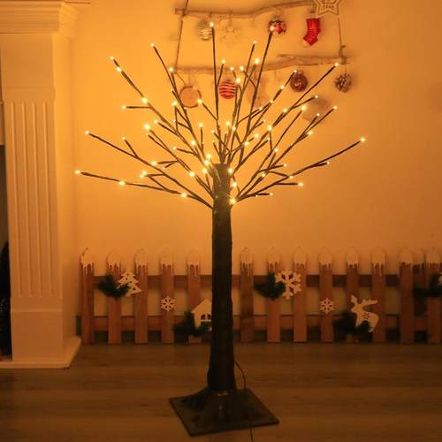 LED仿真小树灯房间布置阳台花园造景装饰暖色灯饰源头直销