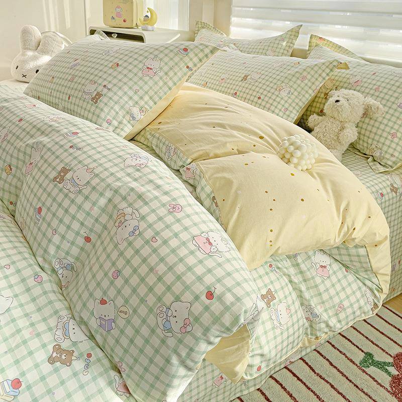 纯棉被套单件100全棉2025新款单双人宿舍150x200x230褥子单独被罩