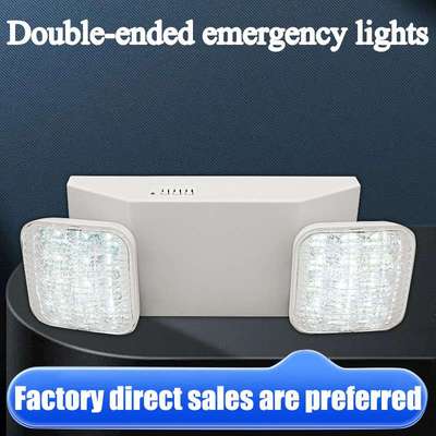 Iluminación de emergencia contra incendios de doble extremo