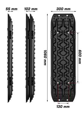 黑色恢复赛道沙地赛道10T车辆沙地/雪地/泥地Trax四轮驱动