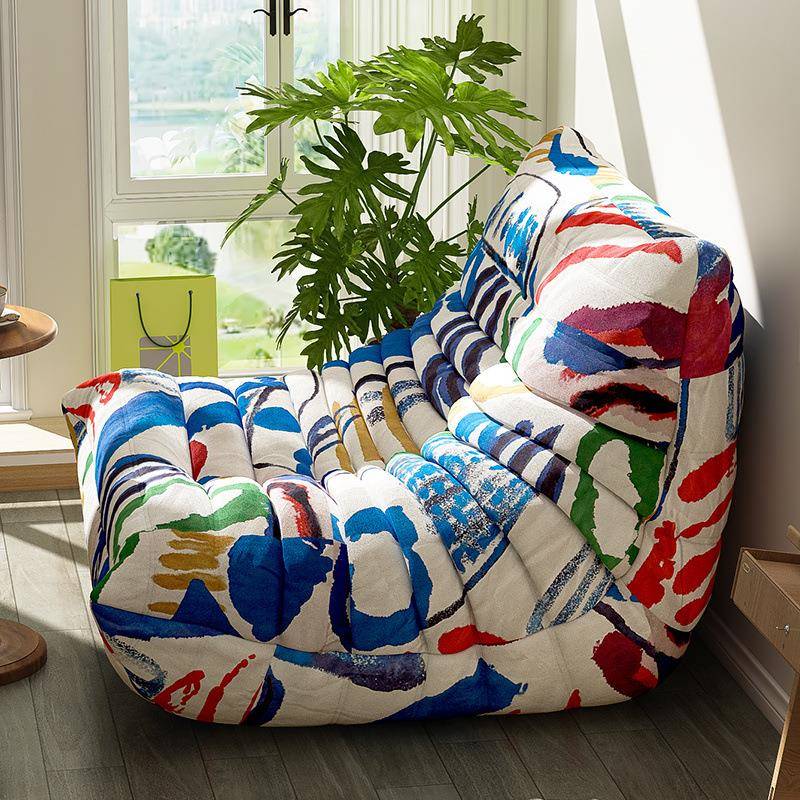 毛毛虫网红懒人沙发50周年纪念版客厅阳台榻榻米休闲单人客厅躺椅