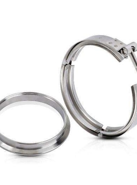 含税S400 S400SXE S475 S480 T6 涡轮不锈钢法兰卡箍组套5寸