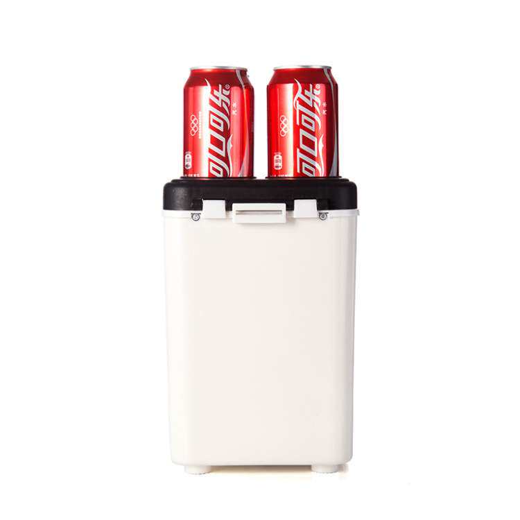 直销 便携式冷暖箱 汽车迷你冰箱 新款小型6L冰箱 车载冰箱