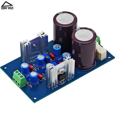 LM337LM317可调交流双电源AC12-18V转正负电压直流稳压电源滤波板