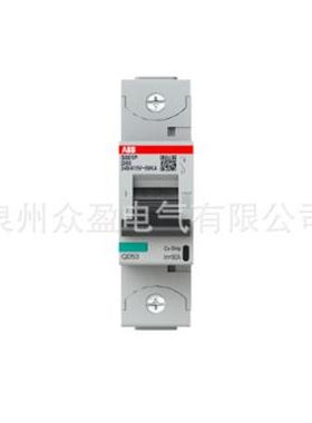 S801P-K125；2CCG001252R0001/10264162/ABB微型断路器