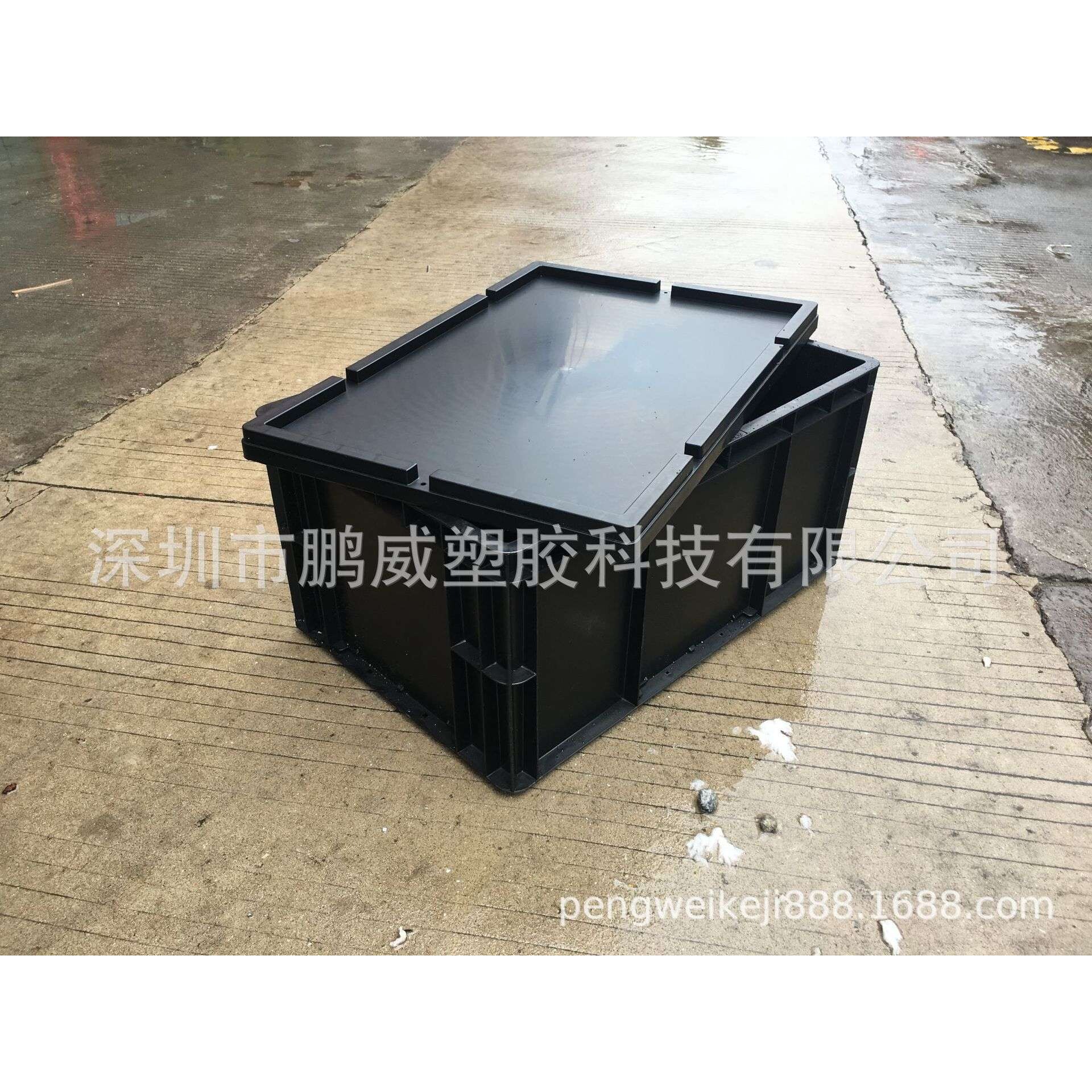 湖南汽配零件箱、防静电流水线周转箱 带盖密封文件箱 无尘通用箱