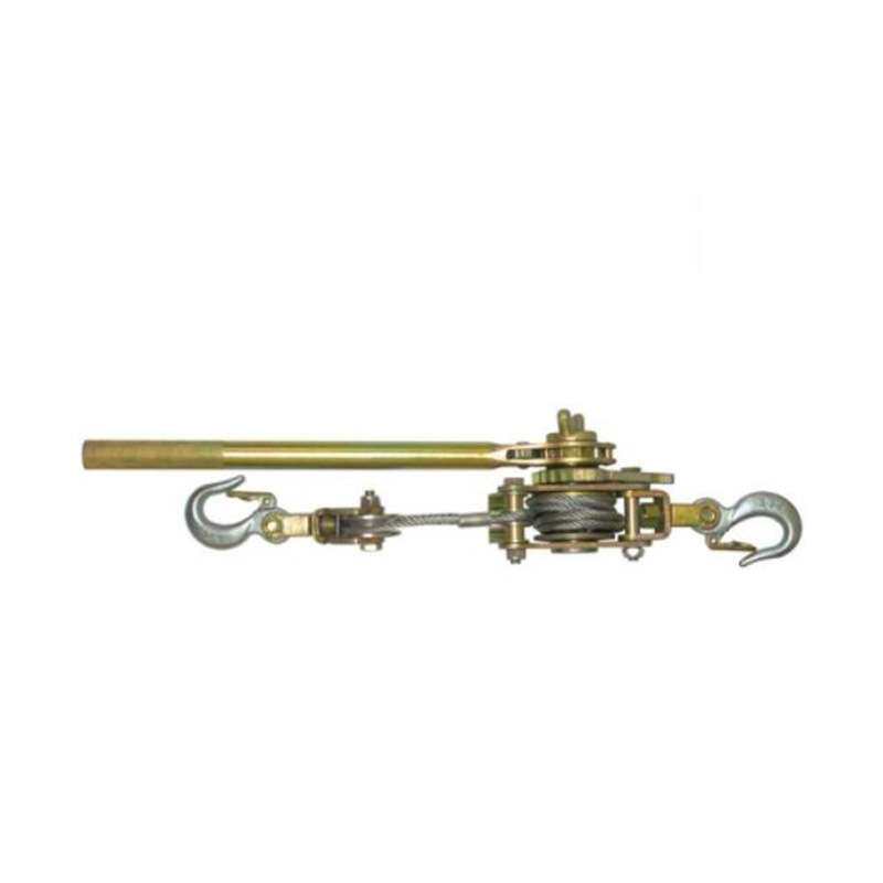 日式夹线器紧线器电工卡线器1t1.5t2T3T4t线缆双钩钢丝绳钳紧绳