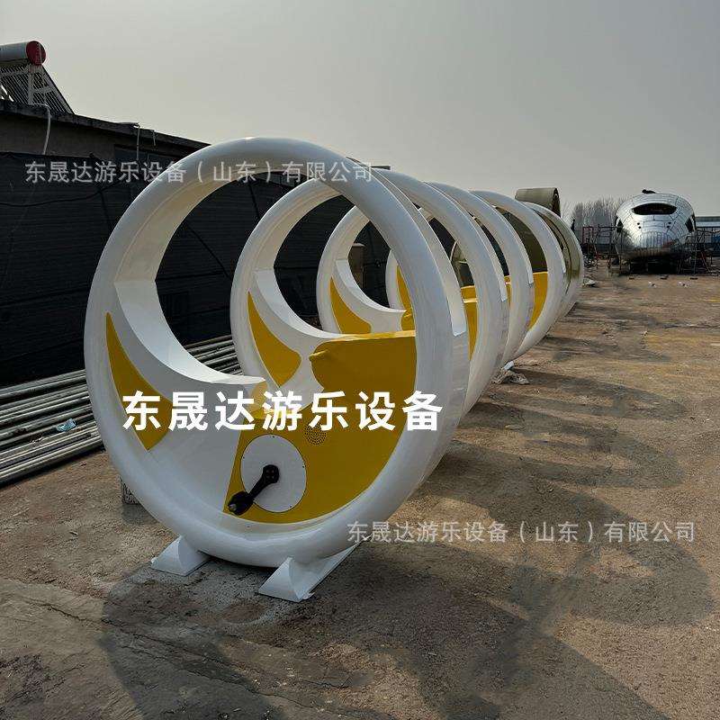 单车脚踏发电喷泉无动力单车骑行发电装置景区发光单车游乐设备