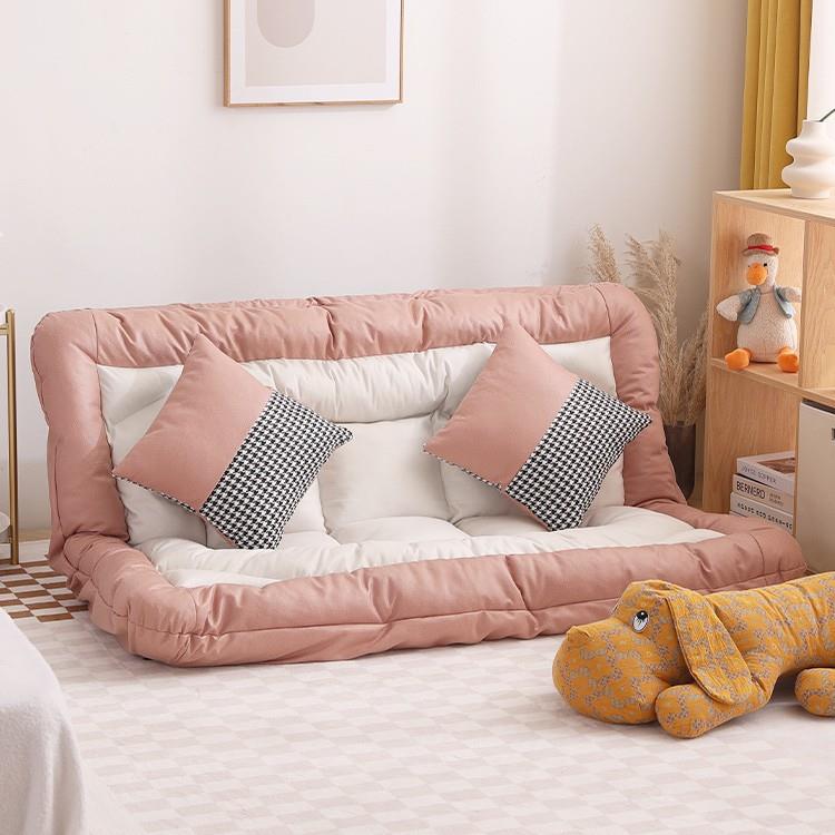 懒人沙发可躺可睡床边榻榻米沙发网红阳台躺椅小户型折叠卧室沙发