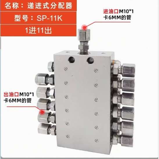 递进式分配器SP-11K SP-12KSP-13K SP-14K SP-15K SP-16K SP-20K