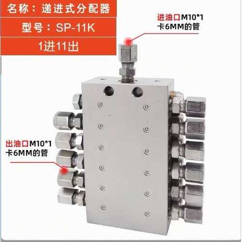 递进式分配器SP-11K SP-12KSP-13K SP-14K SP-15K SP-16K SP-20K