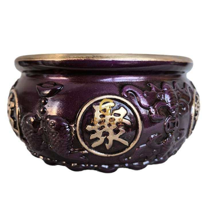 聚宝盆纯铜大中小型号齐全13-15-20-25-30-35-40厘米紫色聚宝盆,玩具/童车/益智/积木/模型,遥控车升级件/零配件,淘宝优惠券,粉丝福利购,淘宝优惠卷