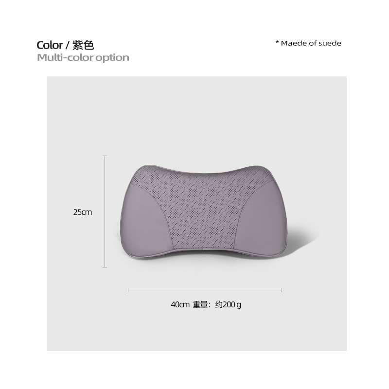 适用极氪7X NAPPA皮料款原车色专用头枕腰托靠垫透气舒适防护车品图片