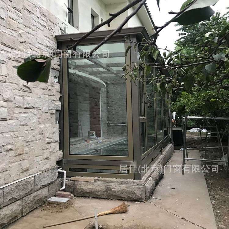 北京海淀花园阳光房 别墅阳光房露台阳光房 断桥铝玻璃花房
