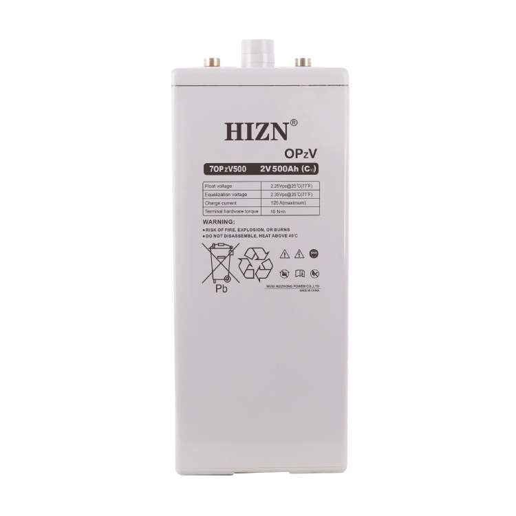 汇众电池管式胶体蓄电池OPzV 2V 500AH 光伏储能电信基站深循环