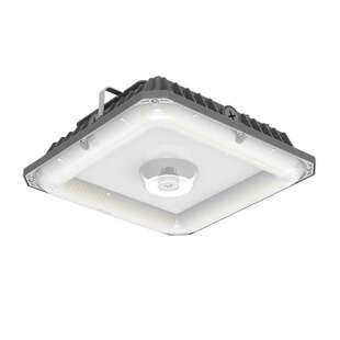 厂家直供明装吸顶式LED油站灯60瓦100W光控微波感应加油站天棚灯