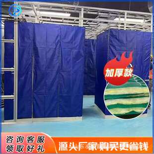 工程保温被防火岩棉被阻燃耐高温工业用桥梁混凝土养护防水三防布