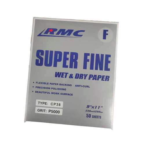 RMC牌 细水砂纸 5000目  研磨砂纸 耐水砂纸精密研磨抛光砂纸