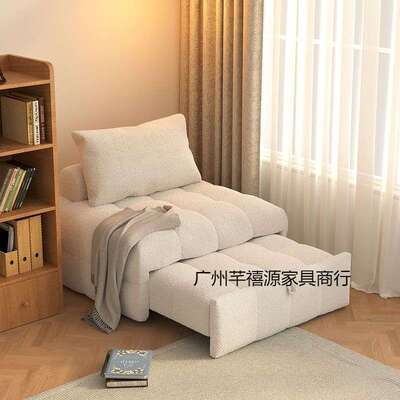 单双人沙发床折叠两用2024新款小户型客厅多功能二合一抽拉伸缩床