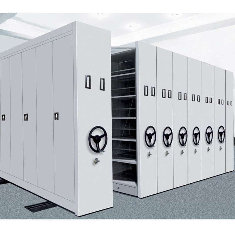 南特密集架档案柜移动文件柜资料柜凭证架手摇式密集柜电动密集柜