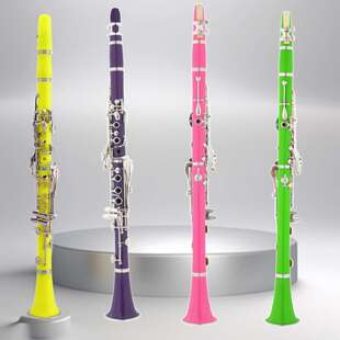 宫泽风演奏级乐器单簧管降B调 彩色单簧管 乐器厂家 黑管