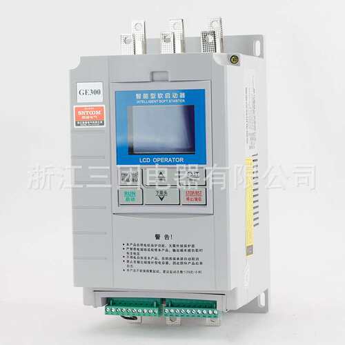 GE300在线软启动器水泵电机风机三相380v降压软启动器30/55/110kw