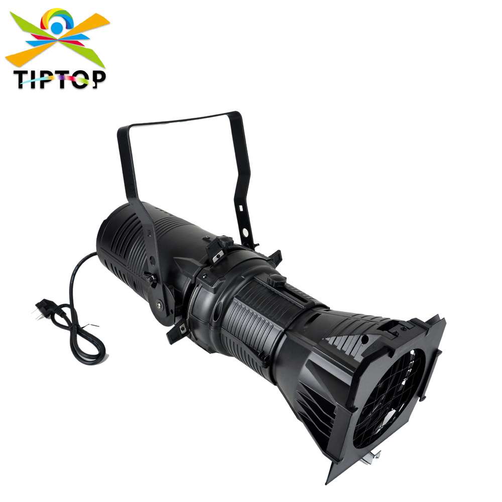 200瓦铸铝机箱舞台桁架影视成像照明婚庆LED灯DMX512定焦灯200W