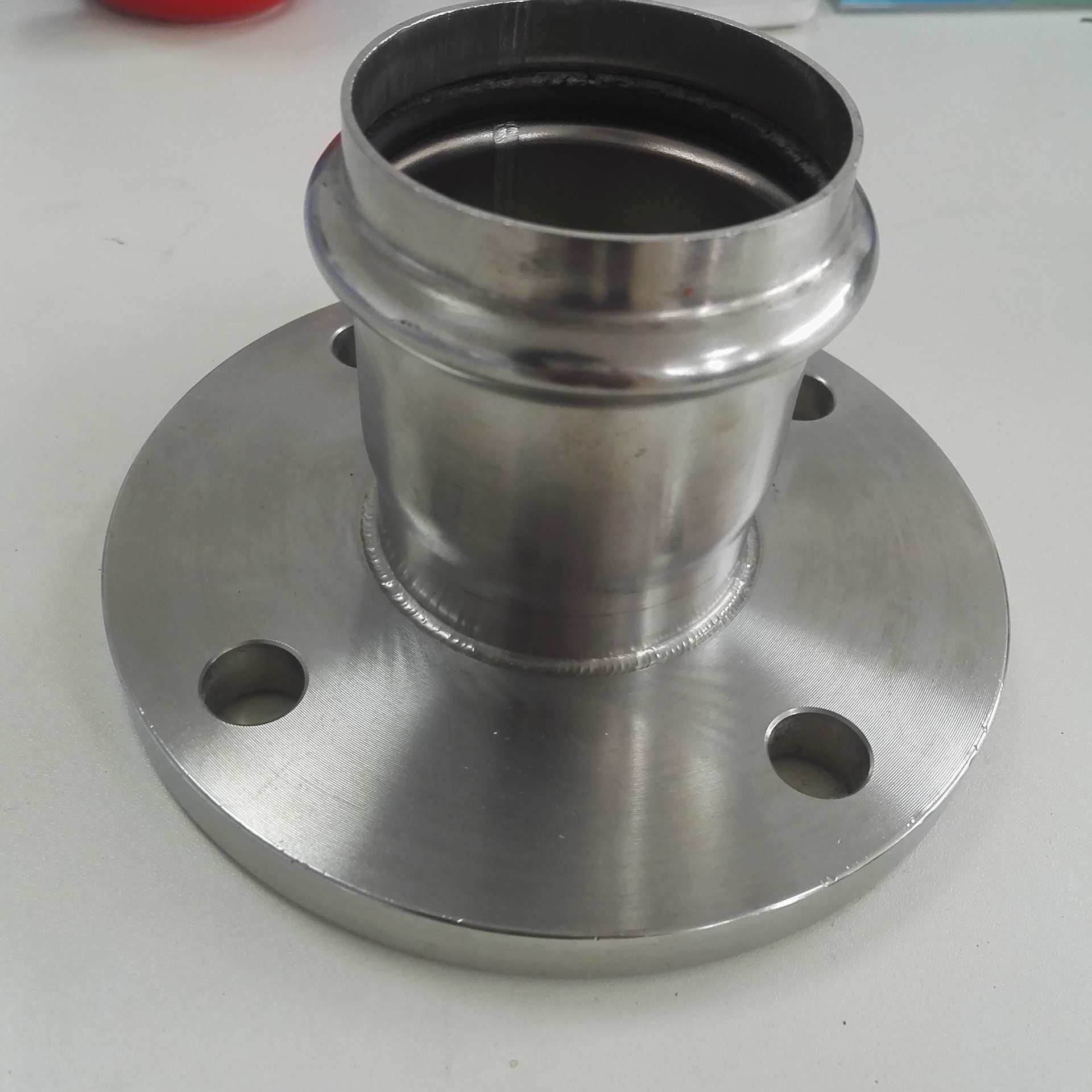 304不锈钢水管配件双卡压排水管异径转换接头DN100规格全现货发