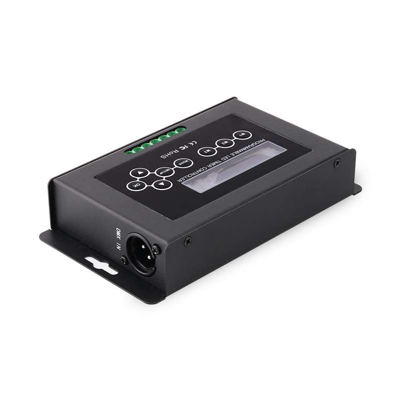 4路定时调光器 可录制DMX512控台信号 模拟自然界光线变化