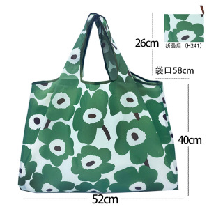 大号式 大容量折叠购物袋环保折叠袋创意便携印花收纳包 卡通新款