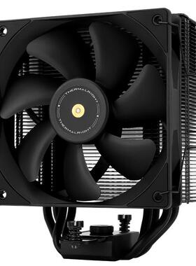 利民 AS120 EVO DARK刺灵 CPU塔式风冷散热器12cm风扇全喷涂黑漆