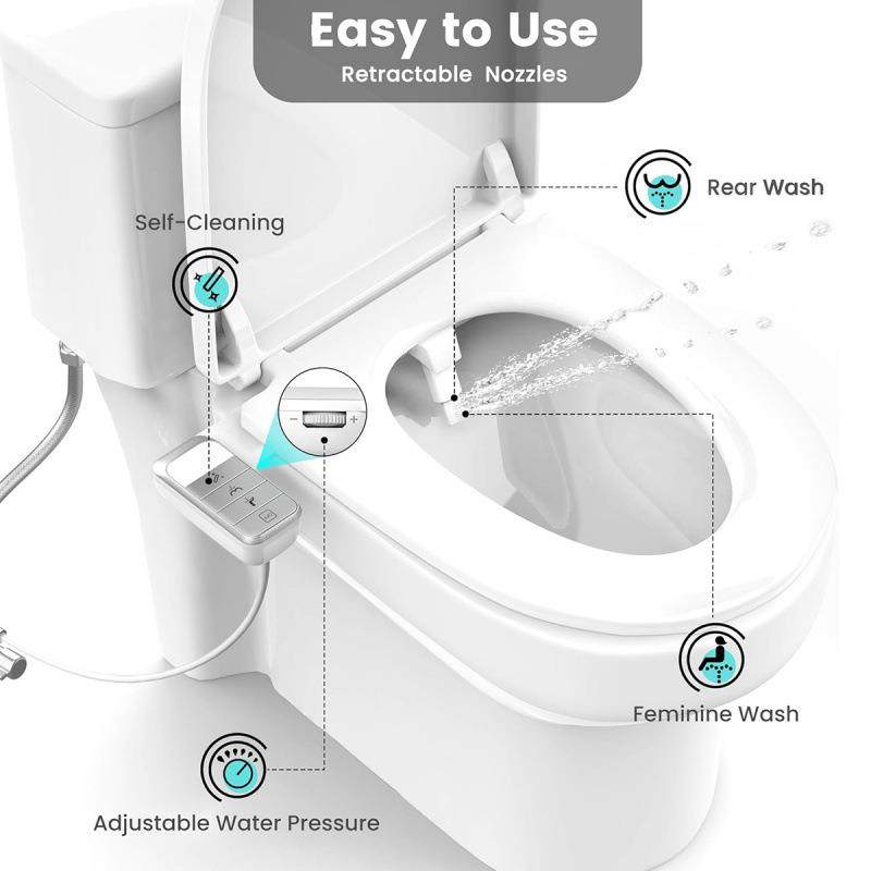 外贸工厂小体积不用电按键洁身器可折叠喷嘴妇洗器智能盖板,电子元器件市场,其它元器件,淘宝优惠券,粉丝福利购,淘宝优惠卷