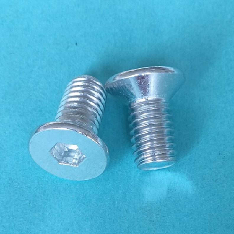 16头12内六角螺丝沉M620螺栓M5M88镀锌.-12级4-*头10*-螺钉铁平