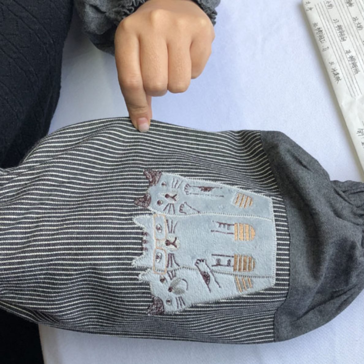 污韩版学生纯棉保暖袖套污男女成人防防新款护袖套袖时尚加肥包邮