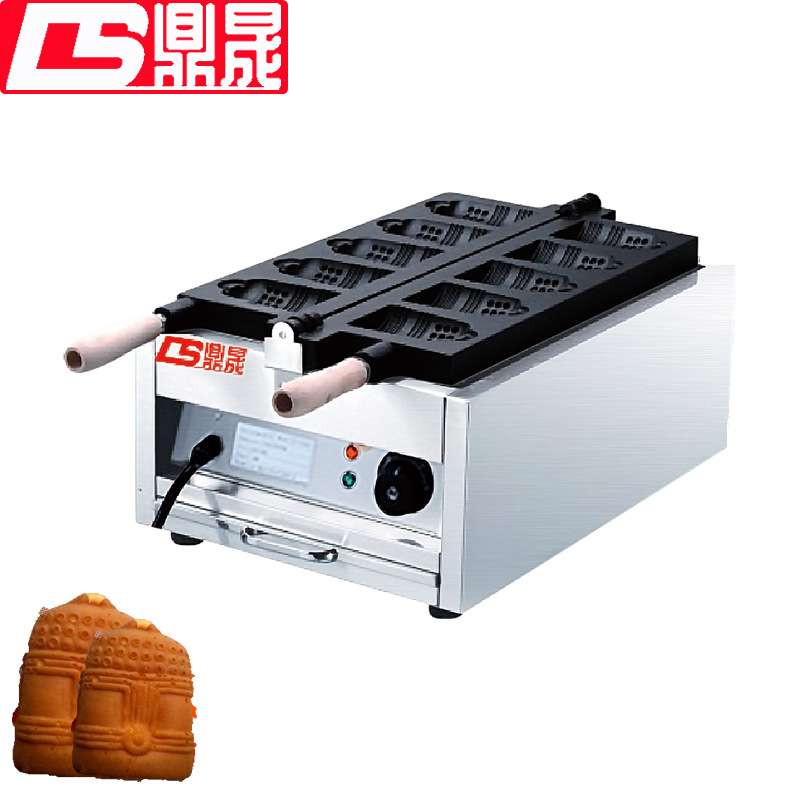 鼎晟电热鲷鱼烧机吊钟烧小鱼饼机鱼五谷鱼机器商用烤饼机DS-1106