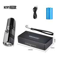 P60 Zoom Flashlight, high-intensity Type-c telescopic zoom long-range Ultra-bright, long-lasting portable flashlight thumbnail 3