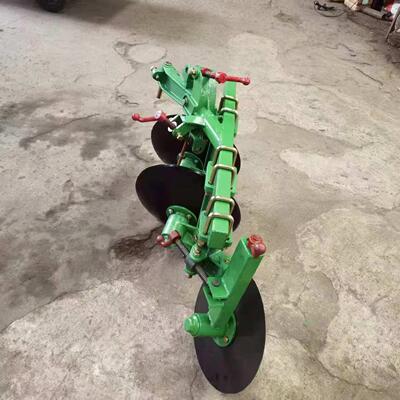 151型手扶型新款圆盘犁开荒翻地犁悬挂式整地犁开荒破土圆盘犁片