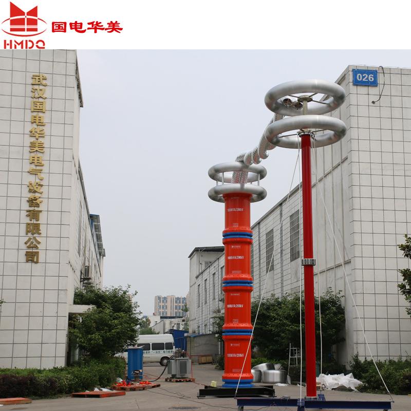 4000kVA/800kV变频串联谐振耐压试验装置、220kV电缆交流耐压设备