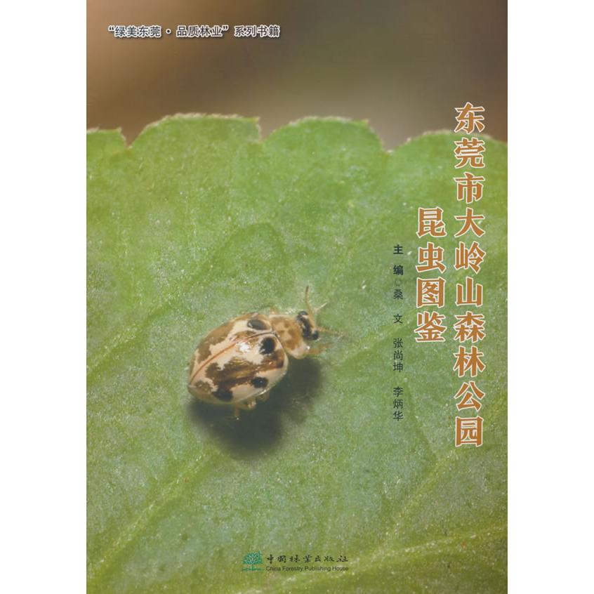 【新华正版】 东莞市大岭山森林公园昆虫图鉴绿美东莞品质林业系列书籍 2350 中国林业出版社 桑文张尚坤李炳华 著