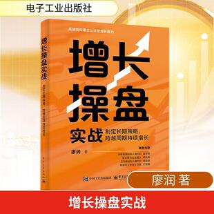 制定长期策略跨越周期持续增长 增长操盘实战 电子工业出版 社 著 廖润 新华正版