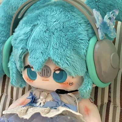 初音未来Miku周边棉花娃娃玩偶